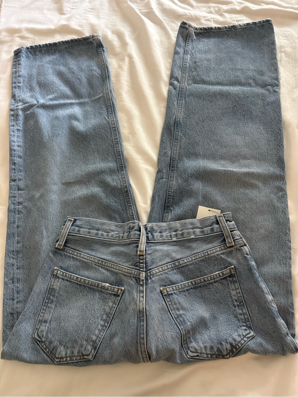 Agolde Low Slung Baggy Jeans 30.5’ in LIBERTINE size 24 NWOT - Picture 4 of 6